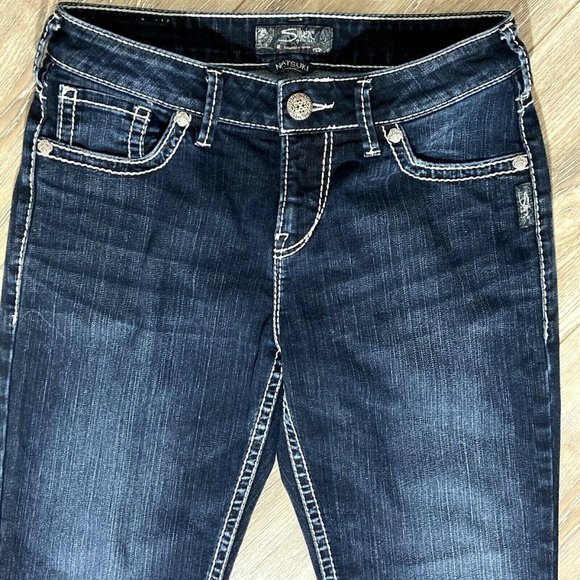 Silver Jeans Denim - Silver Natsuki Boot Cut Blue Jeans Size 28x31